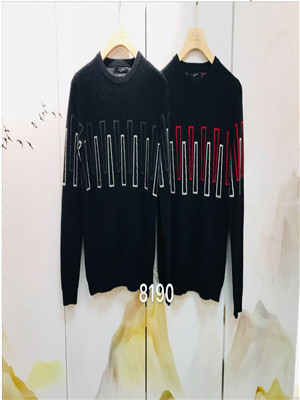 W06668190 男12针加厚毛衣HH(仿貂绒)