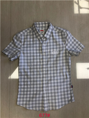 W0517677-1 男靓仔短袖衬衫MD(棉麻)