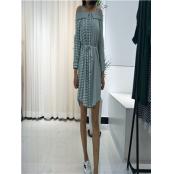 W09109147-1女夏季吊肩连衣裙MD