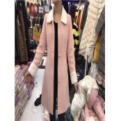 W3258632女呢料外套(金貂绒)HH