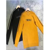 W34120255男套头包芯纱毛衣(系)MD(测)