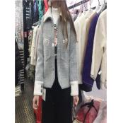W35978658女呢料外套(金貂绒)HH