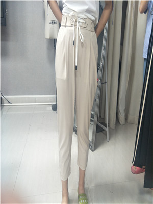 W629615082女休闲八分合体裤MD
