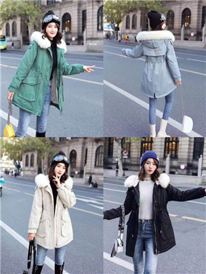 W901318119女加厚棉衣外套HH