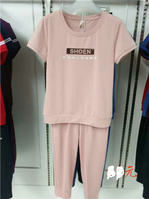 W09889852女短袖运动套HH