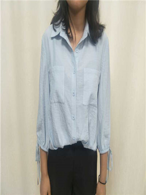 W905719001女中袖衬衫MD