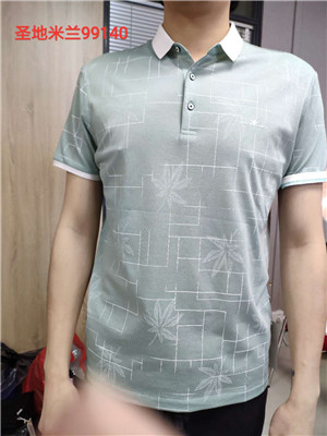 W100599140 男商务短袖T恤MD