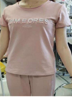 W35346021女短袖运动套MD
