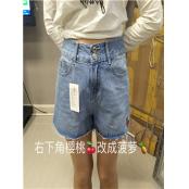 W3604794女牛仔三分裤MD