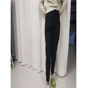 W36913300女休闲九分合体裤MD