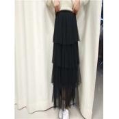 W34843733女夏季网纱半身裙MD