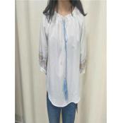 W36719095L女中袖衬衫MD
