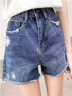 W63102381B女牛仔三分裤HH