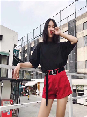 W37098255-3C女牛仔三分裤MD
