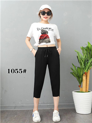 W13611055女休闲七分裤MD