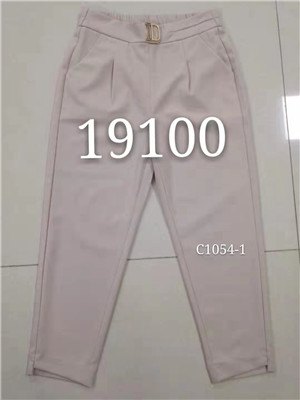 W349919100女休闲九分裤MD