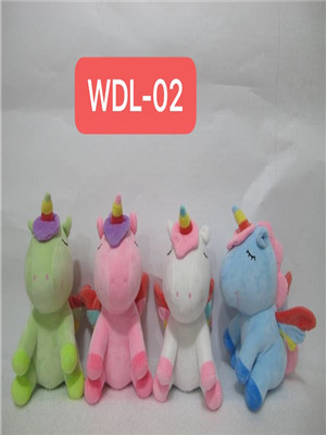 W371602 8#彩虹独角兽公仔MD