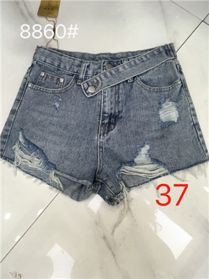 W35708860B女牛仔三分裤MD