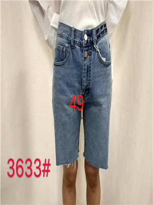 W36913633C女牛仔五分裤MD