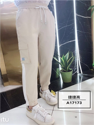 W629617173C女休闲九分裤MD