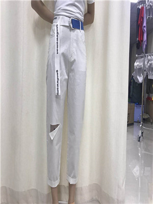 W629617215C女休闲八分裤MD
