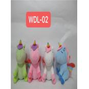 W371602 8#彩虹独角兽公仔MD