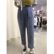 W35602-076C女牛仔八分裤MD