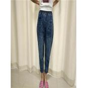 W63101929女牛仔八分裤MD