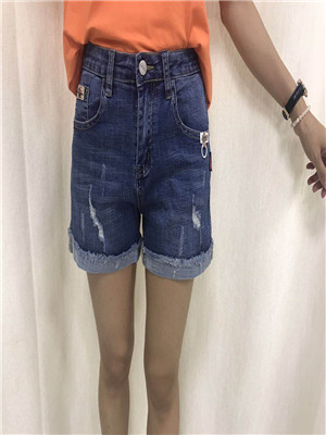 W675319306C女牛仔三分裤HH
