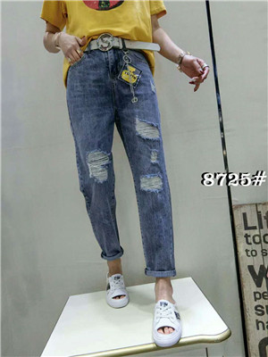 W63108725C女牛仔八分裤HH