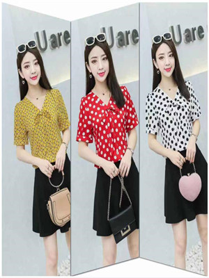 W37221910C女短袖衬衫MD