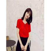 W32588907B女短袖衬衫HH