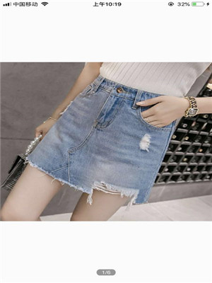 W052112434C女牛仔半身裙HH
