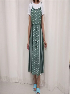 W32581930  C女夏季假两件连衣裙MD