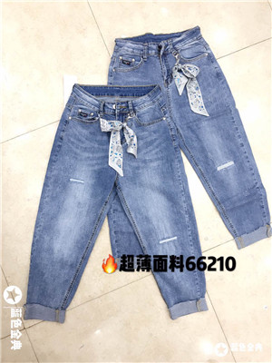 W631066210B女牛仔八分裤HH