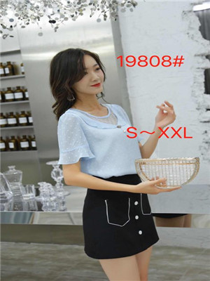 W357019808C女短袖衬衫MD(系)