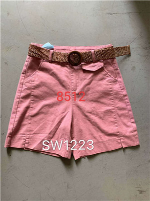 W62038512B女休闲三分裤HH