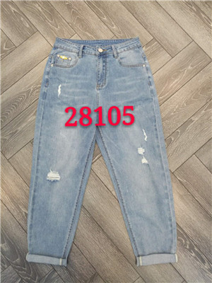 W604528105B女牛仔八分裤MD
