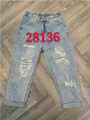 W604528136C女牛仔八分裤MD