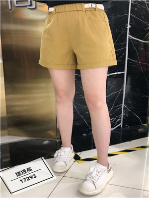 W629617293C女休闲三分裤HH