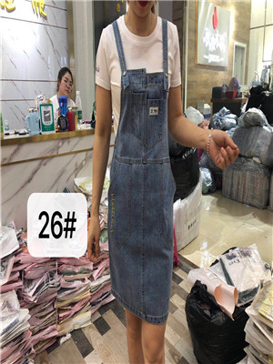 W907826C女夏季背带套裙MD