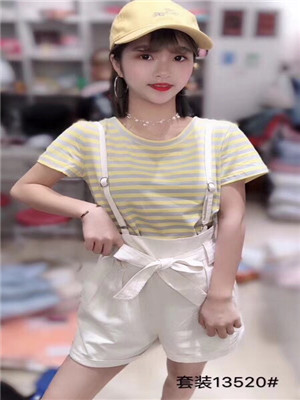 W671913520C女背带套装MD