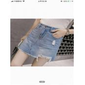 W052112434C女牛仔半身裙HH