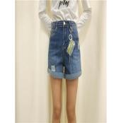 W00221916女牛仔四分裤MD