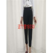 W349919330女休闲八分裤MD
