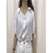 W37653015C女短袖衬衫MD(系)