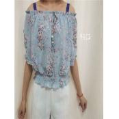 W35709352C女短袖衬衫MD