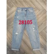 W604528105B女牛仔八分裤MD