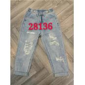W604528136C女牛仔八分裤MD