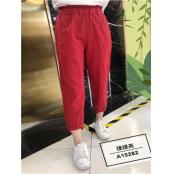 W629615282B女休闲八分裤HH